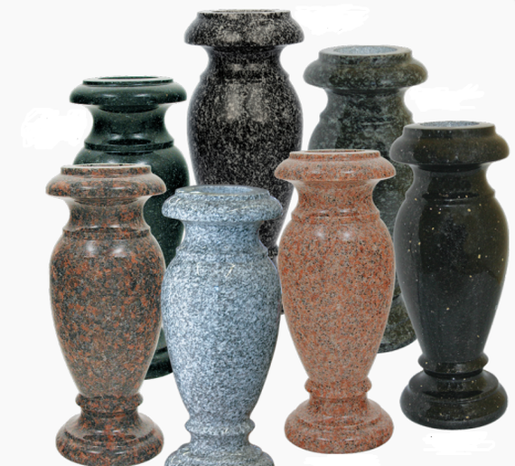 cemetery flower vases
